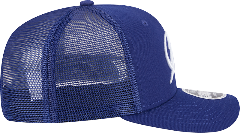 Tampa Bay Lightning New Era Royal New Era 9SEVENTY Trucker Hat for Men product image 4, provided for visual reference and