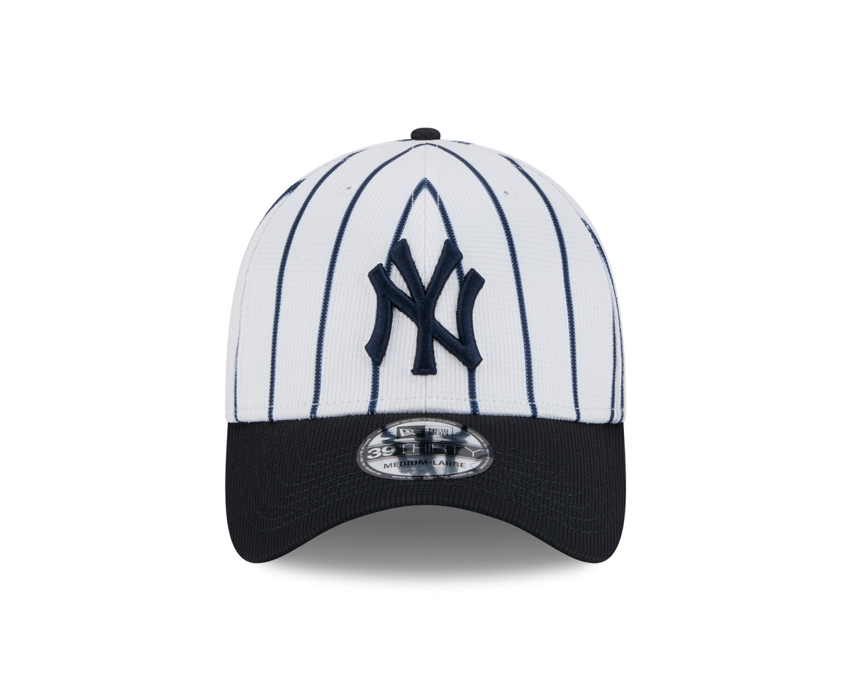 New York Yankees New Era Home Pinstripe 2025 Spring Training 39THIRTY Flex-Fit Hat for Men product image 2, provided for
