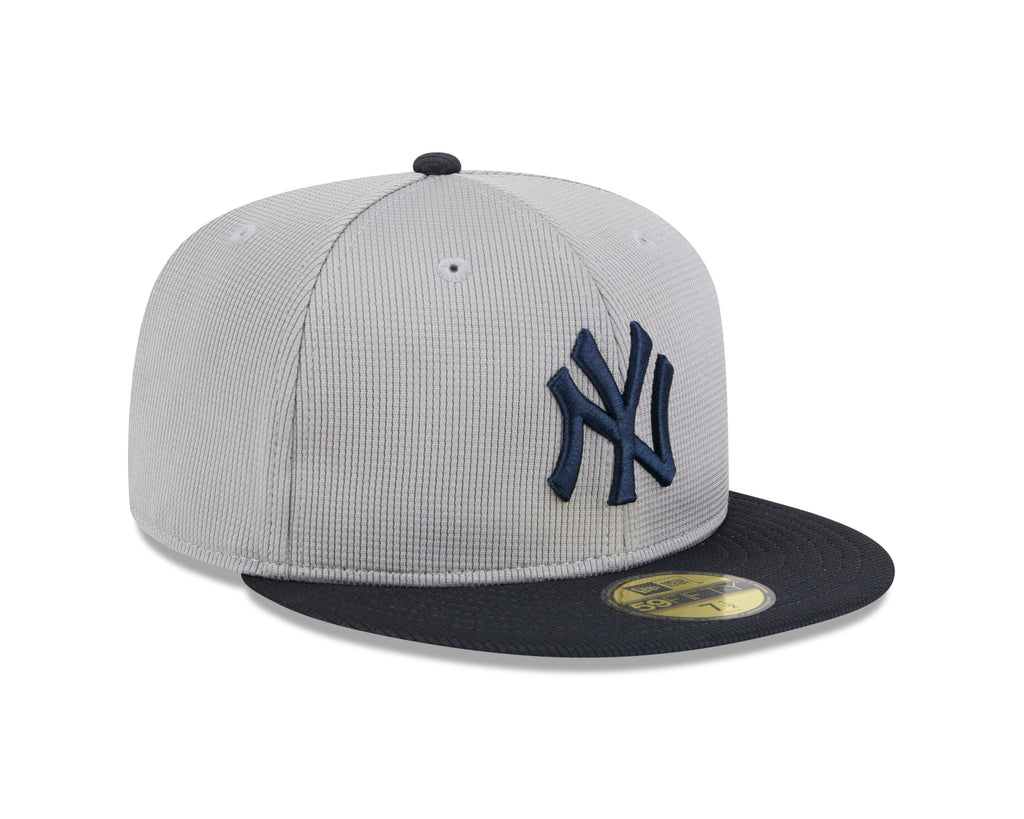 New York Yankees New Era Road Gray 2025 Spring Training 59FIFTY Fitted Hat product image 3, provided for visual reference