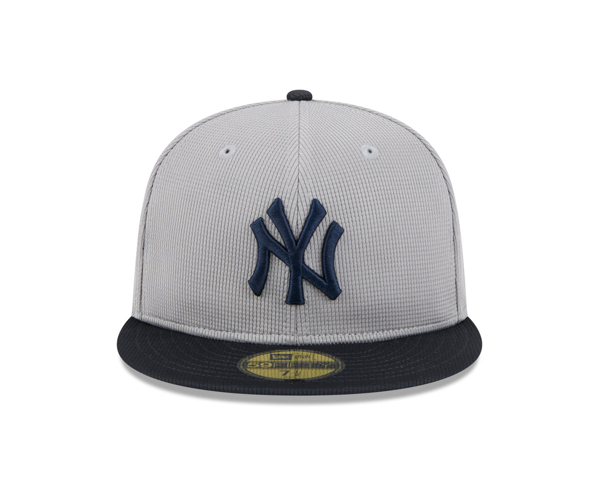 New York Yankees New Era Road Gray 2025 Spring Training 59FIFTY Fitted Hat product image 2, provided for visual reference