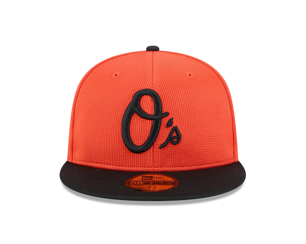 Baltimore Orioles New Era Orange 2025 Spring Training 59FIFTY Fitted Hat product image 2, provided for visual reference and