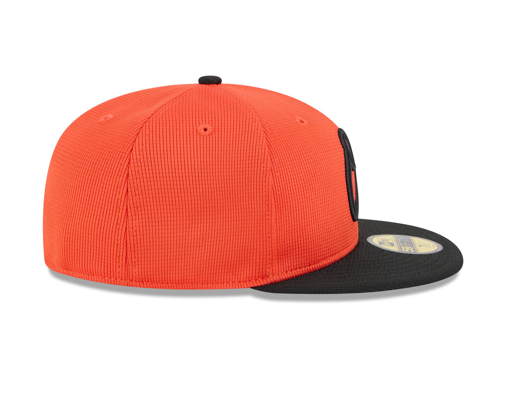Baltimore Orioles New Era Orange 2025 Spring Training 59FIFTY Fitted Hat product image 5, provided for visual reference and