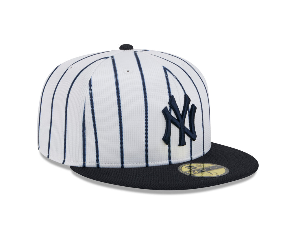 New York Yankees New Era Home Pinstripe 2025 Spring Training 59FIFTY Fitted Hat product image 3, provided for visual
