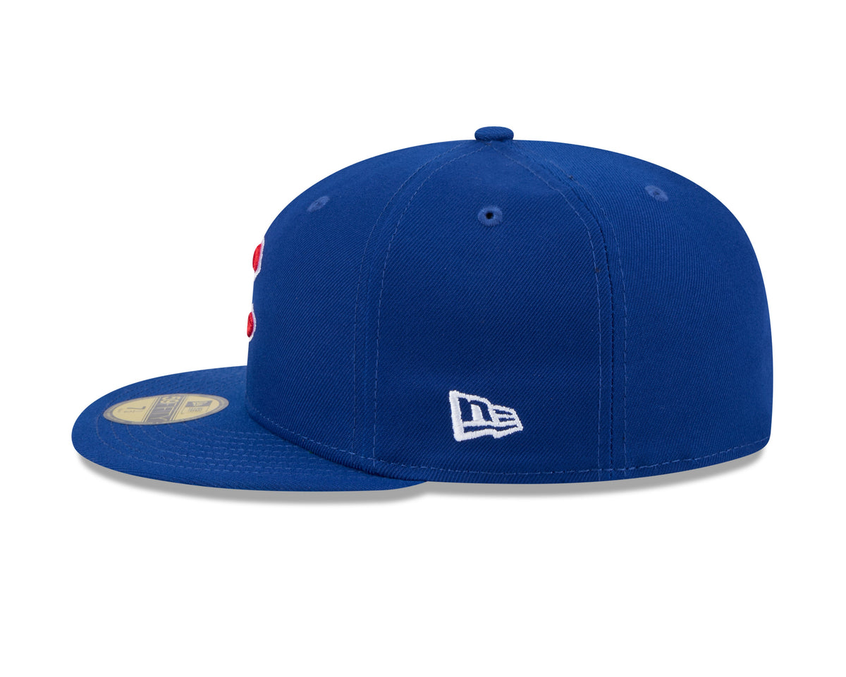 Chicago Cubs Jackie Robinson Day 25 New Era Black Game Authentic Collection On-Field 59FIFTY Fitted Hat product image 5,