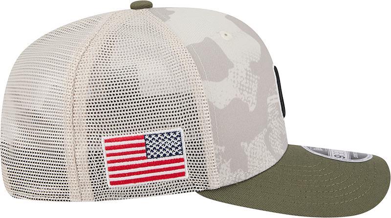 Chicago Cubs New Era Camo 2025 Armed Forces Day 9SEVENTY Trucker Hat product image 4, provided for visual reference and