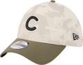Chicago Cubs Camo 2025 Armed Forces Day New Era 39THIRTY Flex Hat product image 1, provided for visual reference and product