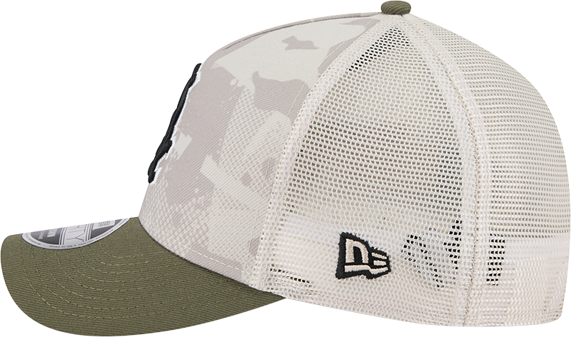 Chicago White Sox 2025 Armed Forces Day Camo New Era 9FORTY M-Crown Trucker Adjustable Hat product image 4, provided for