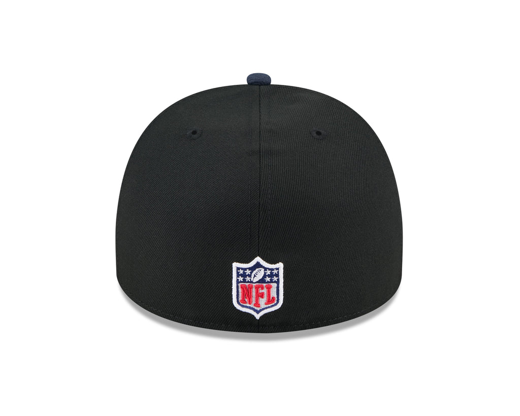 Chicago Bears New Era Black 2025 On Stage NFL Draft A-Frame 59FIFTY Fitted Hat for Men product image 7, provided for visual