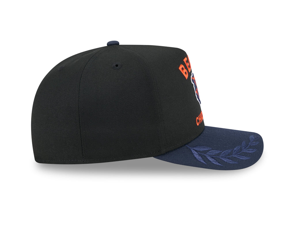 Chicago Bears New Era Black 2025 On Stage NFL Draft A-Frame 59FIFTY Fitted Hat for Men product image 4, provided for visual