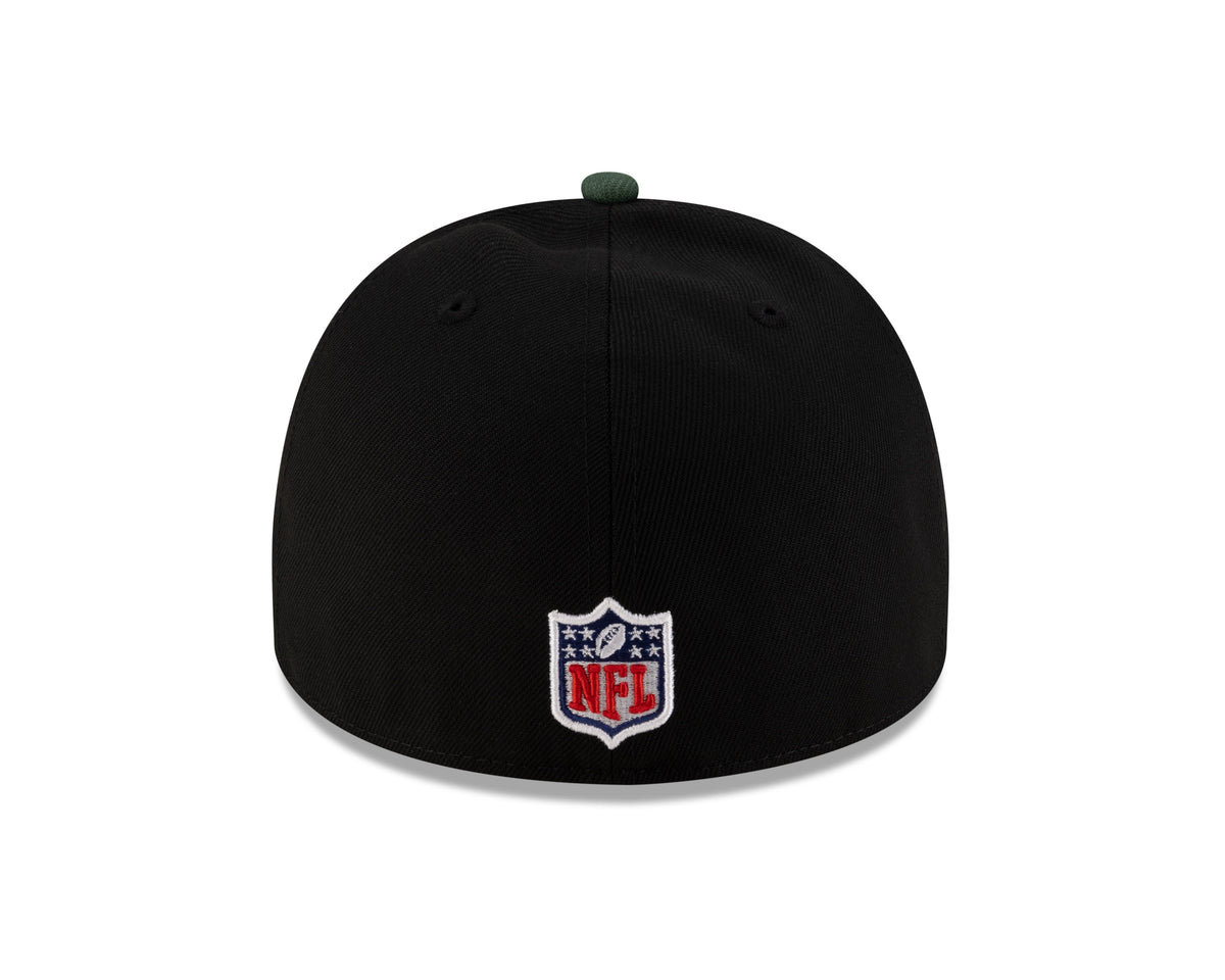 Green Bay Packers New Era Black 2025 On Stage NFL Draft A-Frame 59FIFTY Fitted Hat for Men product image 6, provided for