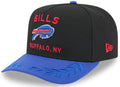 Buffalo Bills New Era 2025 NFL Draft Black A-Frame 9FIFTY Snapback Adjustable Hat for Men product image 1, provided for