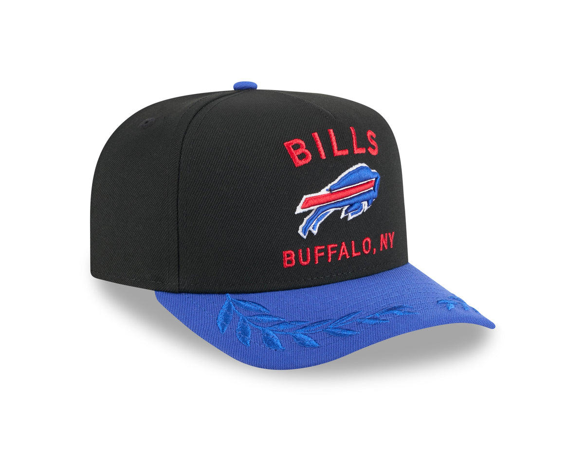 Buffalo Bills New Era 2025 NFL Draft Black A-Frame 9FIFTY Snapback Adjustable Hat for Men product image 3, provided for