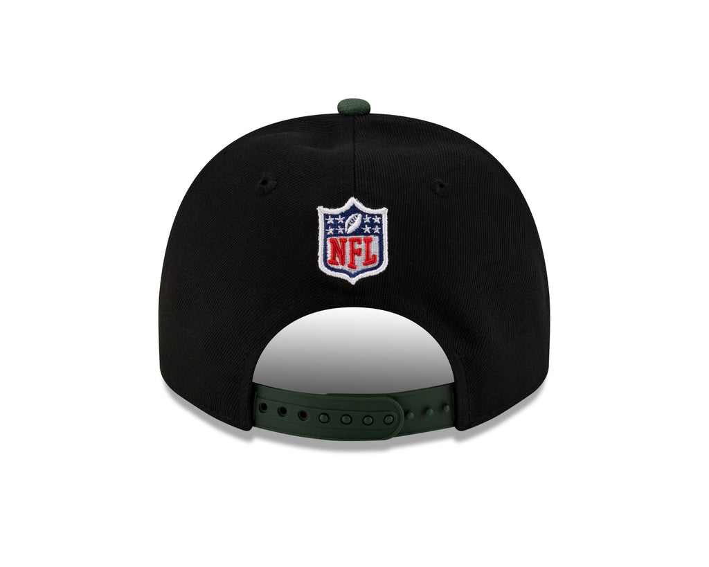 Green Bay Packers New Era 2025 NFL Draft Black A-Frame 9FIFTY Snapback Adjustable Hat for Men product image 6, provided for