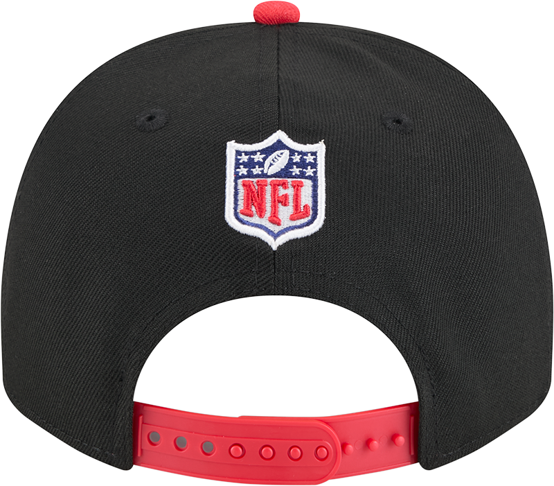Houston Texans New Era 2025 NFL Draft Black A-Frame 9FIFTY Snapback Adjustable Hat for Men product image 6, provided for