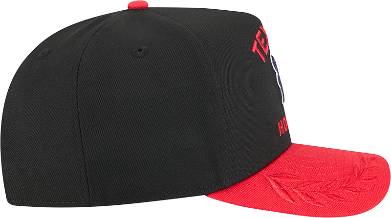 Houston Texans New Era 2025 NFL Draft Black A-Frame 9FIFTY Snapback Adjustable Hat for Men product image 4, provided for