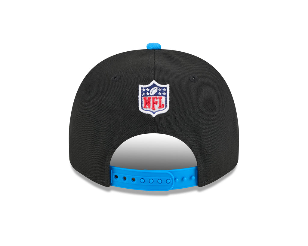 Detroit Lions New Era 2025 NFL Draft Black A-Frame 9FIFTY Snapback Adjustable Hat for Men product image 6, provided for