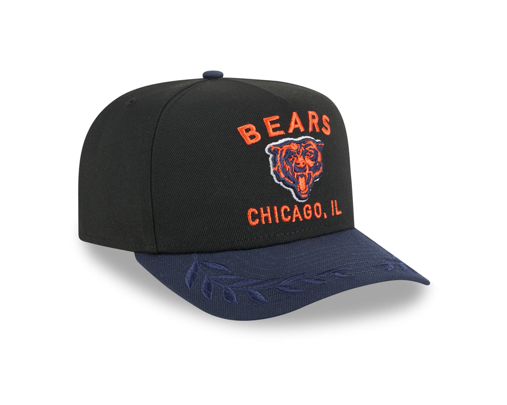 Chicago Bears New Era 2025 NFL Draft Black A-Frame 9FIFTY Snapback Adjustable Hat for Men product image 3, provided for