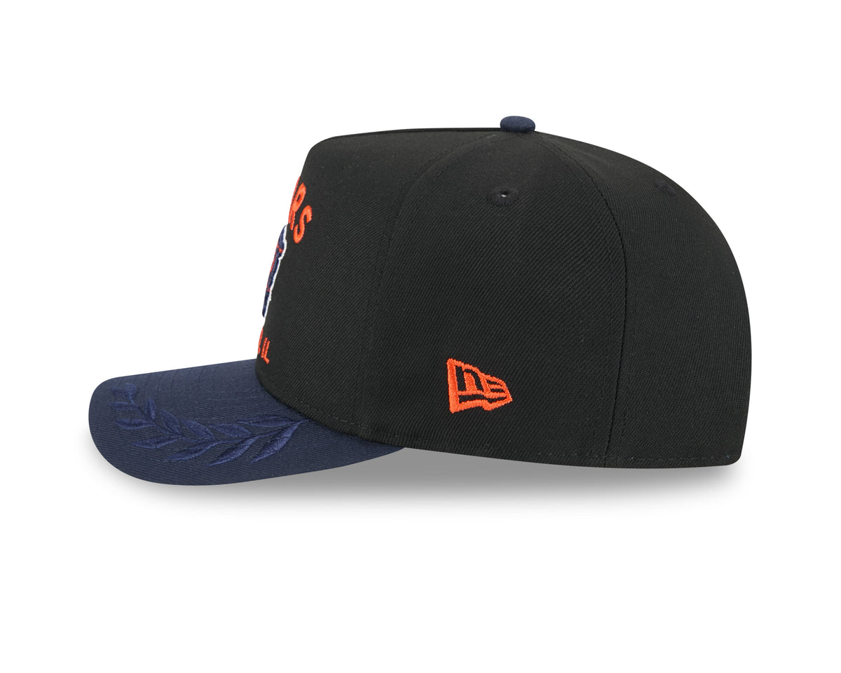 Chicago Bears New Era 2025 NFL Draft Black A-Frame 9FIFTY Snapback Adjustable Hat for Men product image 5, provided for