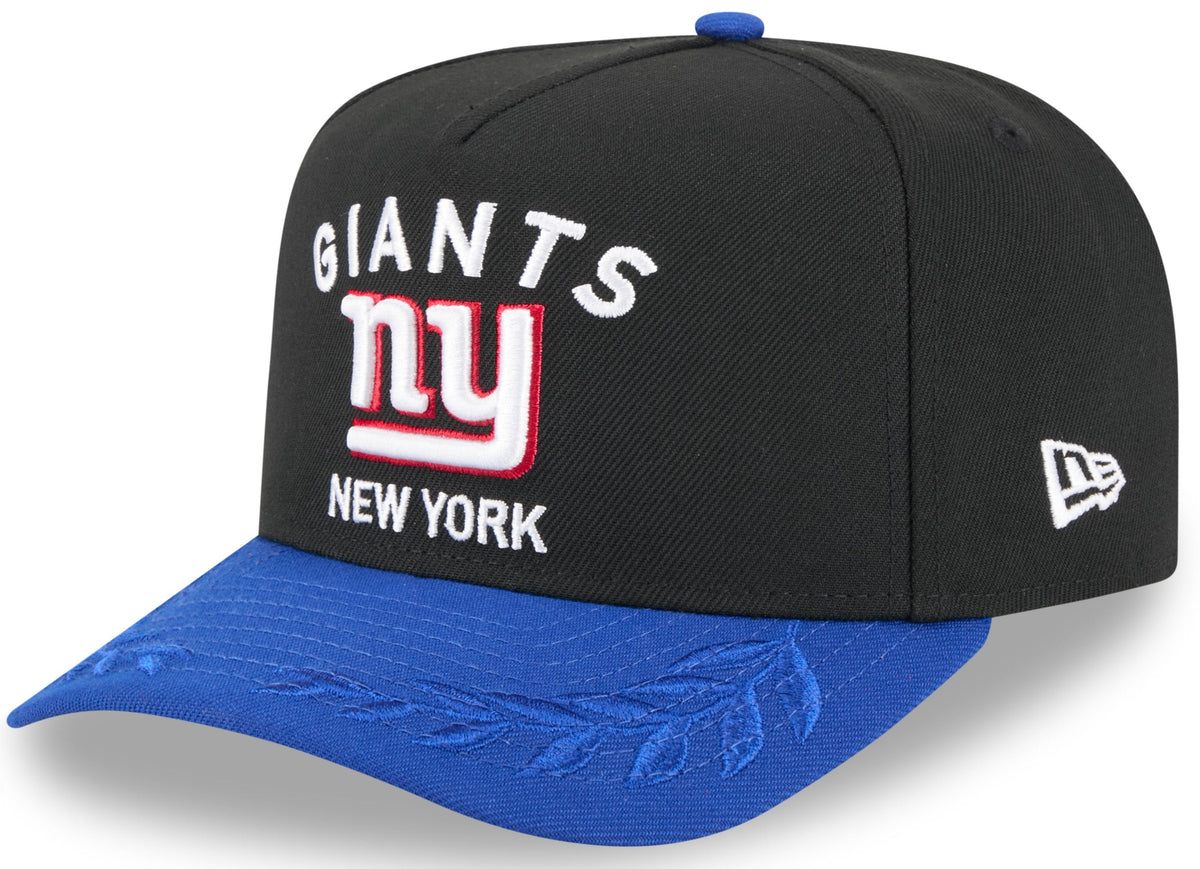 New York Giants New Era 2025 NFL Draft Black A-Frame 9FIFTY Snapback Adjustable Hat for Men product image 1, provided for