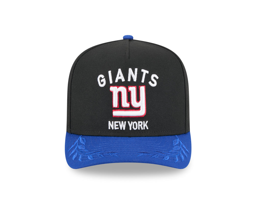 New York Giants New Era 2025 NFL Draft Black A-Frame 9FIFTY Snapback Adjustable Hat for Men product image 2, provided for