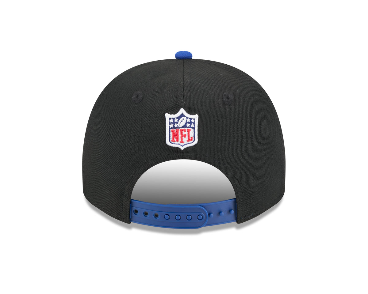 New York Giants New Era 2025 NFL Draft Black A-Frame 9FIFTY Snapback Adjustable Hat for Men product image 6, provided for