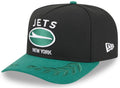 New York Jets New Era 2025 NFL Draft Black A-Frame 9FIFTY Snapback Adjustable Hat for Men product image 1, provided for