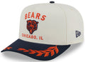 Chicago Bears New Era 2025 NFL Draft Chrome A-Frame 9FIFTY Snapback Adjustable Hat for Men product image 1, provided for