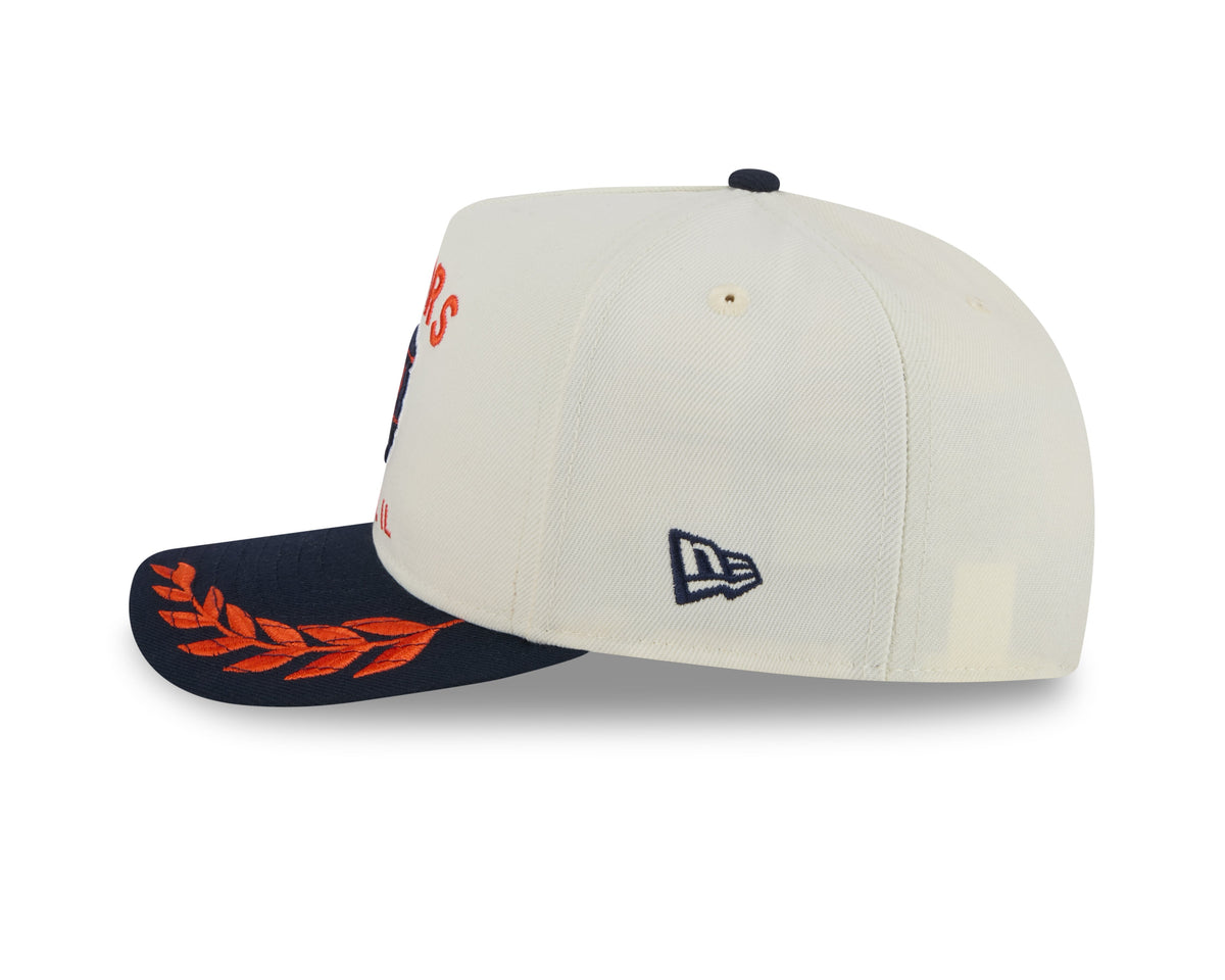 Chicago Bears New Era 2025 NFL Draft Chrome A-Frame 9FIFTY Snapback Adjustable Hat for Men product image 4, provided for