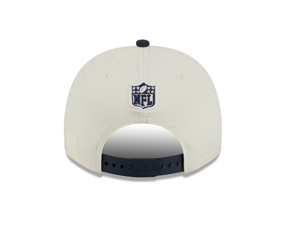 Chicago Bears New Era 2025 NFL Draft Chrome A-Frame 9FIFTY Snapback Adjustable Hat for Men product image 6, provided for
