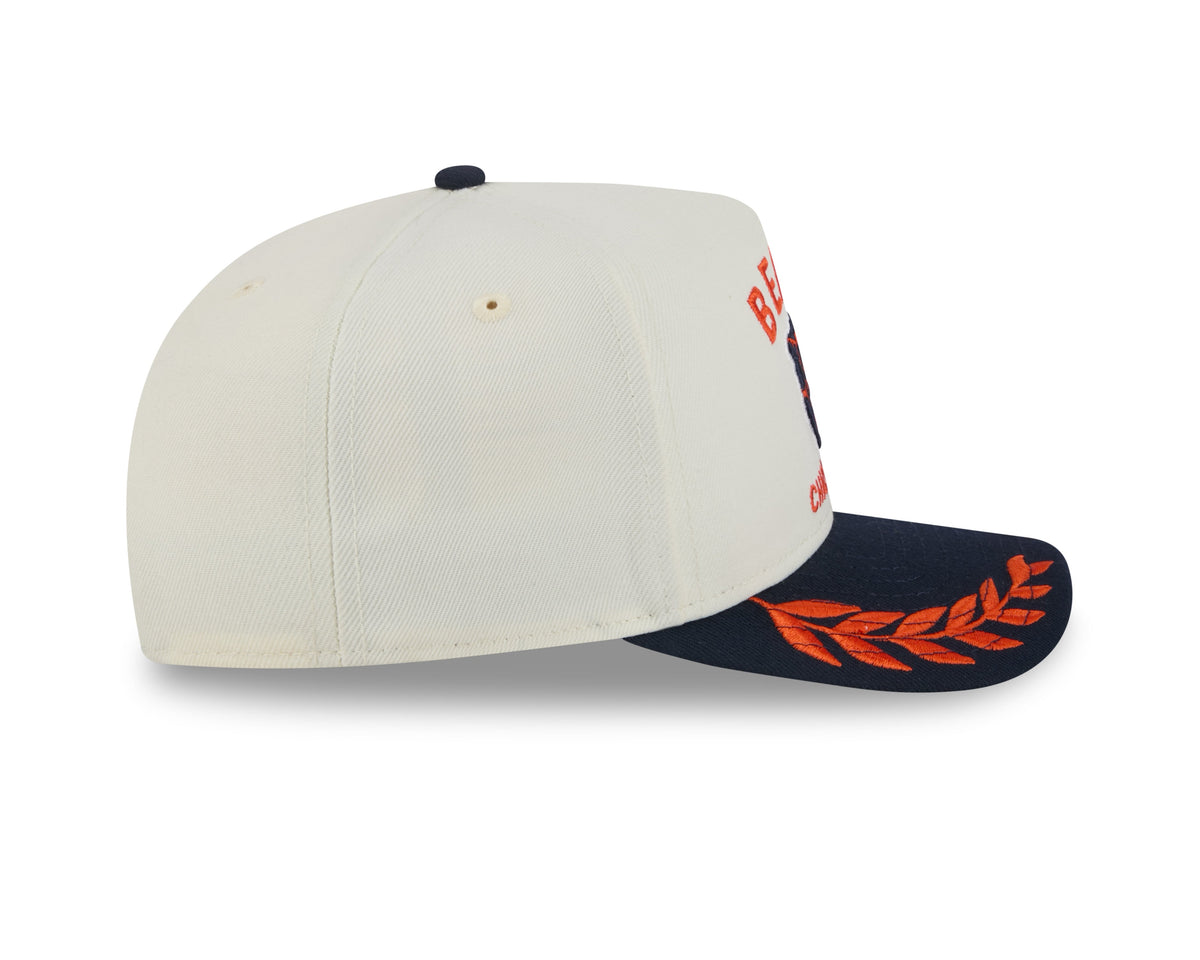 Chicago Bears New Era 2025 NFL Draft Chrome A-Frame 9FIFTY Snapback Adjustable Hat for Men product image 5, provided for