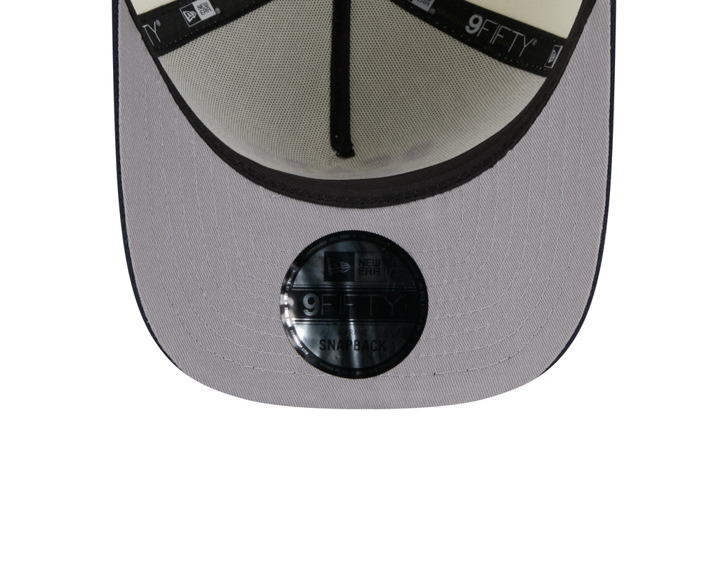 Chicago Bears New Era 2025 NFL Draft Chrome A-Frame 9FIFTY Snapback Adjustable Hat for Men product image 7, provided for