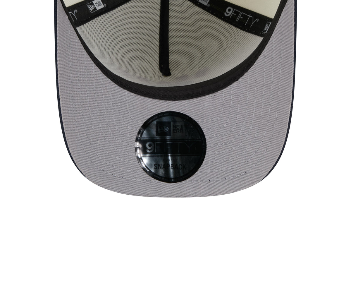 Chicago Bears New Era 2025 NFL Draft Chrome A-Frame 9FIFTY Snapback Adjustable Hat for Men product image 7, provided for