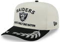 Las Vegas Raiders New Era 2025 NFL Draft Chrome A-Frame 9FIFTY Snapback Adjustable Hat for Men product image 1, provided for