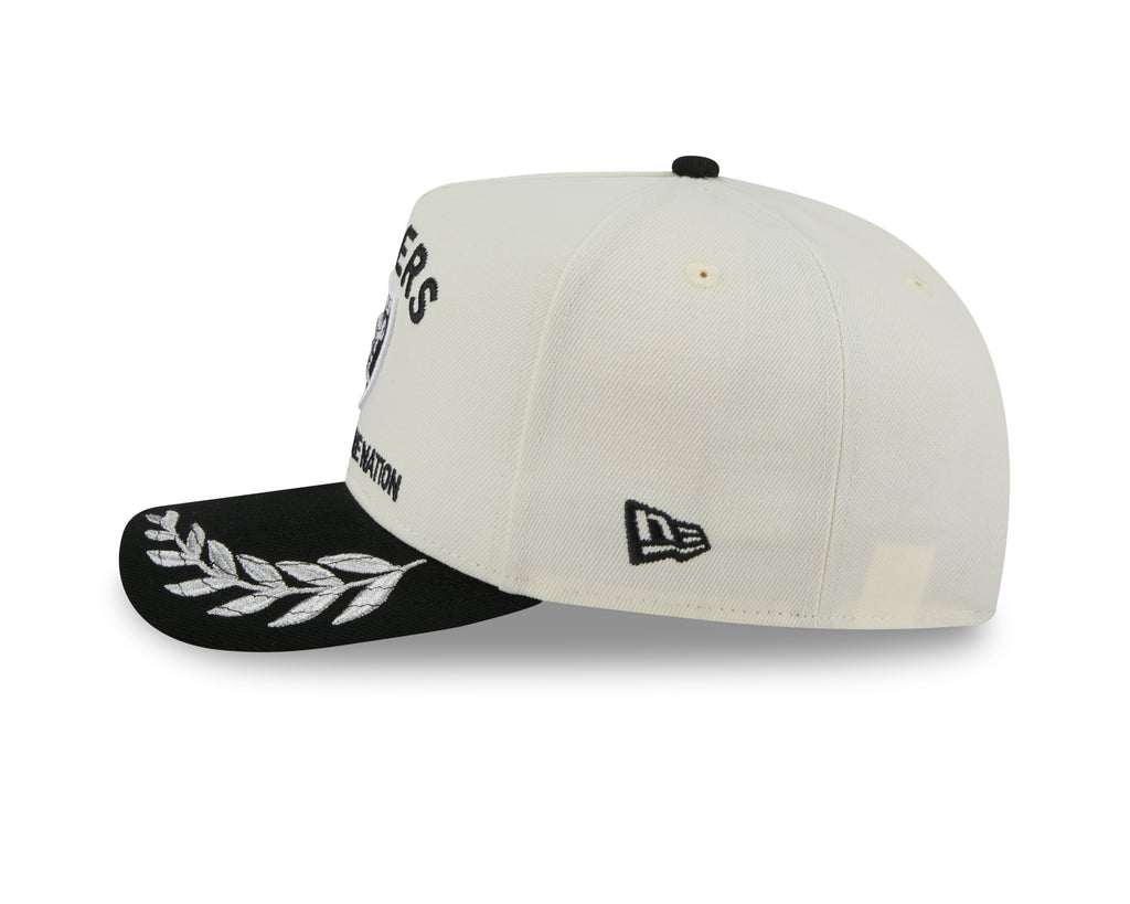 Las Vegas Raiders New Era 2025 NFL Draft Chrome A-Frame 9FIFTY Snapback Adjustable Hat for Men product image 4, provided for