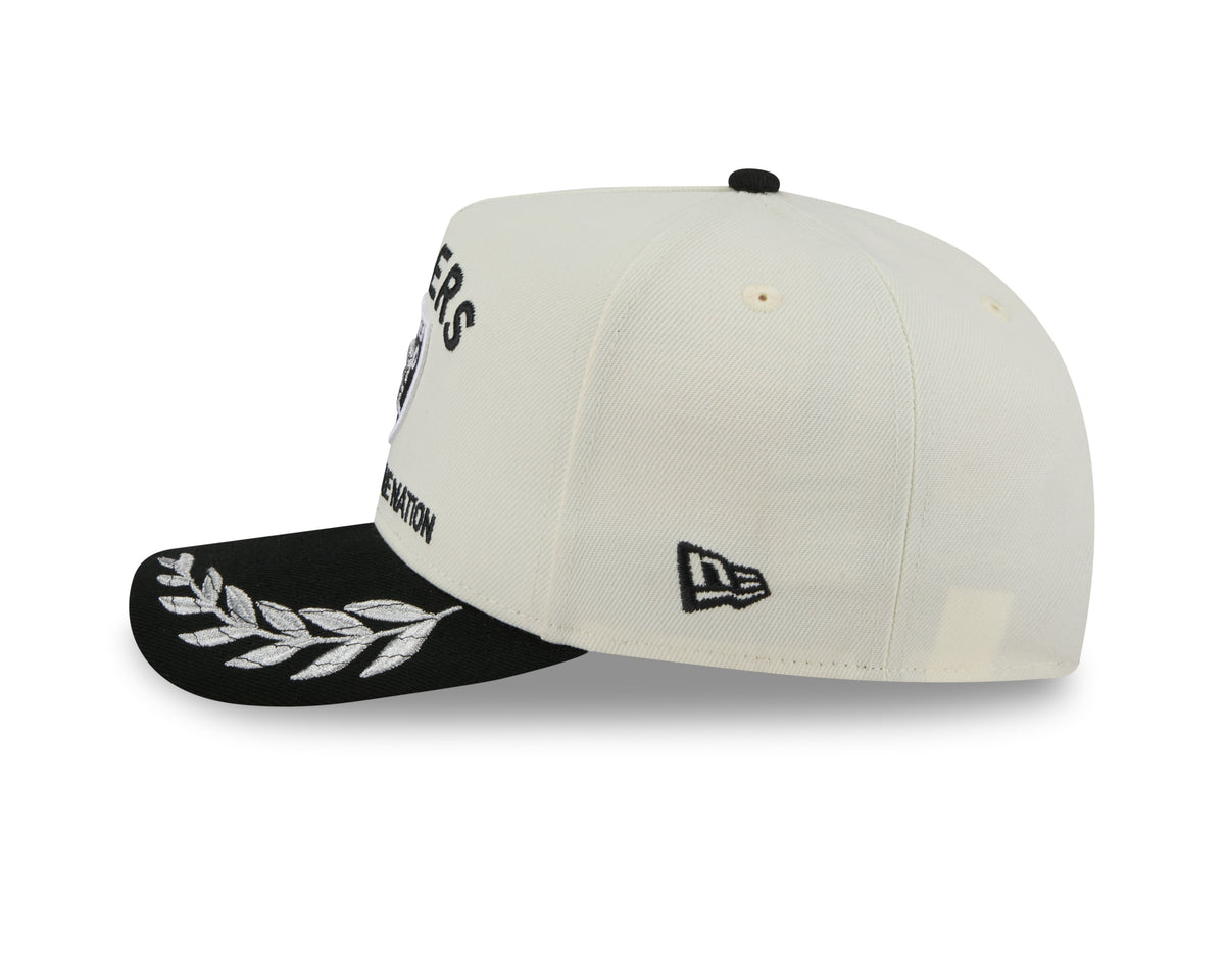 Las Vegas Raiders New Era 2025 NFL Draft Chrome A-Frame 9FIFTY Snapback Adjustable Hat for Men product image 4, provided for