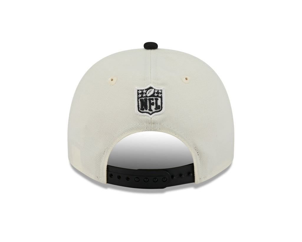 Las Vegas Raiders New Era 2025 NFL Draft Chrome A-Frame 9FIFTY Snapback Adjustable Hat for Men product image 6, provided for