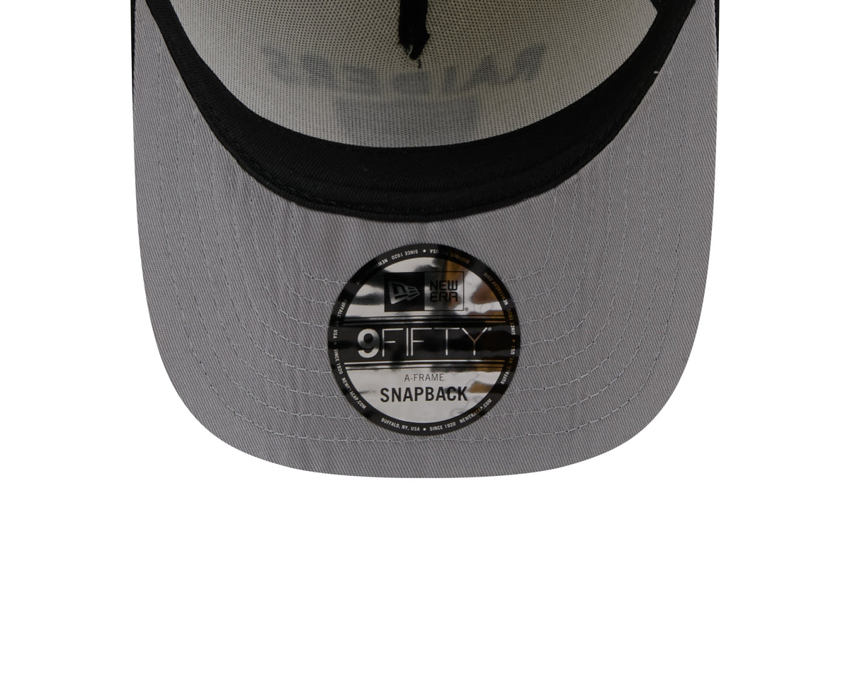 Las Vegas Raiders New Era 2025 NFL Draft Chrome A-Frame 9FIFTY Snapback Adjustable Hat for Men product image 7, provided for