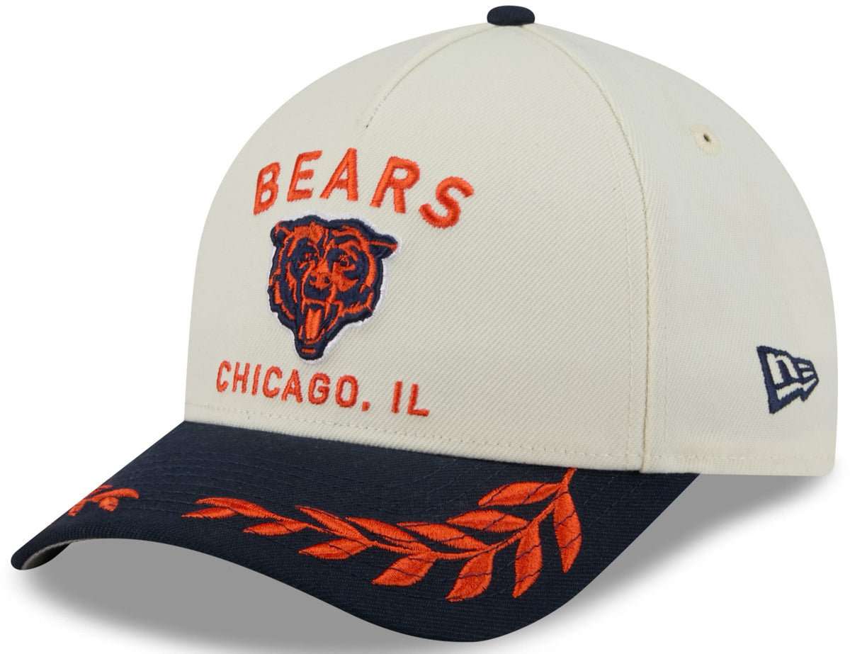 Chicago Bears New Era 2025 NFL Draft Chrome M-Crown 9FORTY Snapback Adjustable Hat for Men product image 1, provided for