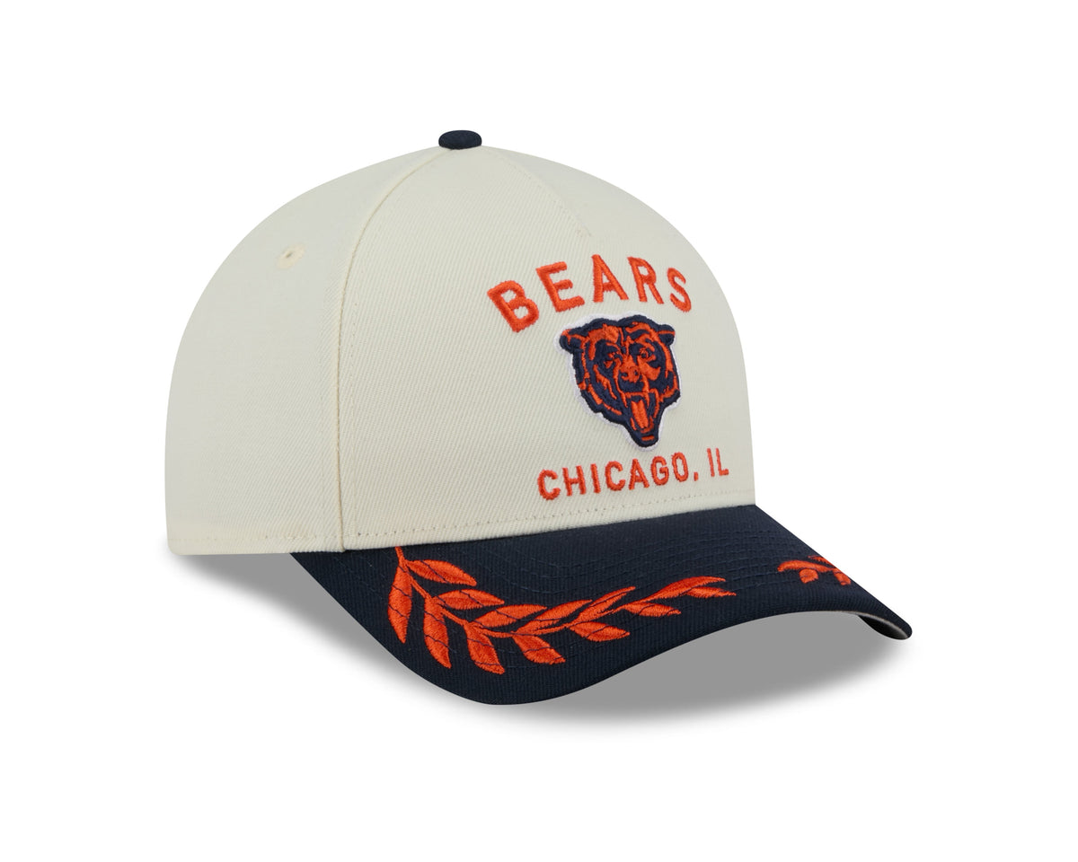 Chicago Bears New Era 2025 NFL Draft Chrome M-Crown 9FORTY Snapback Adjustable Hat for Men product image 2, provided for