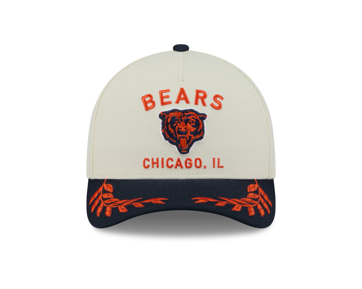 Chicago Bears New Era 2025 NFL Draft Chrome M-Crown 9FORTY Snapback Adjustable Hat for Men product image 3, provided for