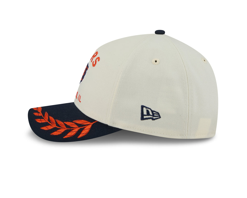 Chicago Bears New Era 2025 NFL Draft Chrome M-Crown 9FORTY Snapback Adjustable Hat for Men product image 4, provided for