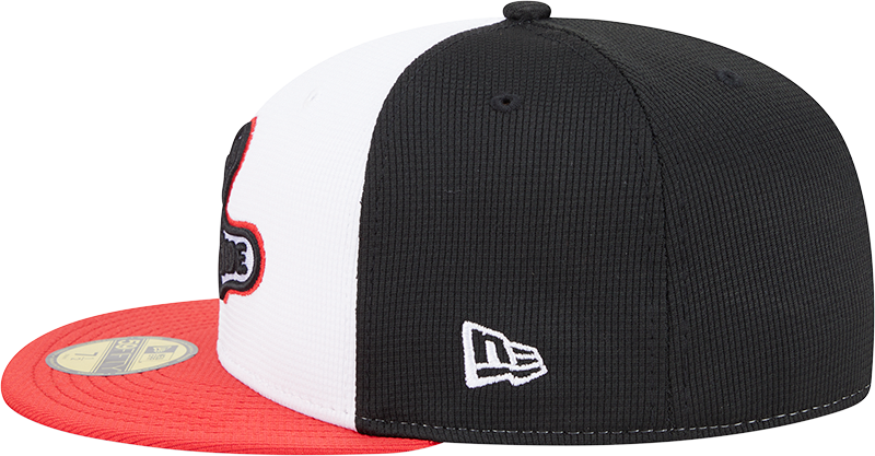 Chicago White Sox New Era Black/White/Red 2025 City Connect Batting Practice 59FIFTY Fitted Hat product image 4, provided