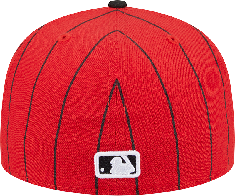 Chicago White Sox New Era 2025/26 City Connect 59FIFTY Fitted Hat - Red/Black product image 6, provided for visual reference