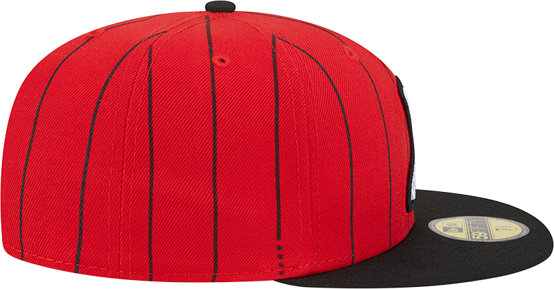 Chicago White Sox New Era 2025/26 City Connect 59FIFTY Fitted Hat - Red/Black product image 5, provided for visual reference
