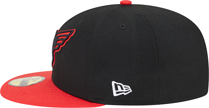 Chicago White Sox New Era 2025 City Connect Alternate 59FIFTY Fitted Hat - Black/Red product image 5, provided for visual