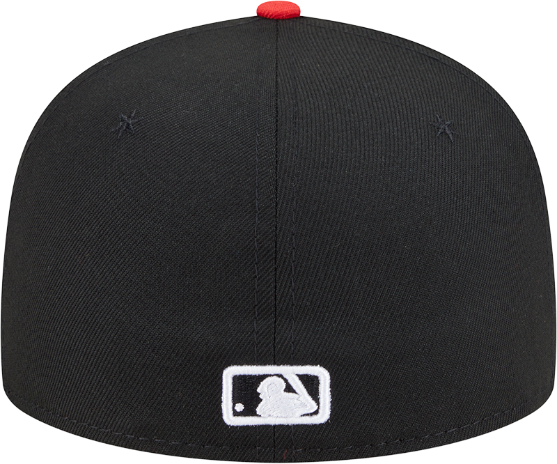 Chicago White Sox New Era 2025 City Connect Alternate 59FIFTY Fitted Hat - Black/Red product image 6, provided for visual