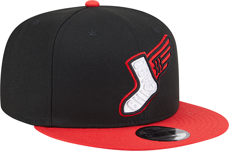 Chicago White Sox New Era 2025 City Connect Alternate 9FIFTY Snapback Hat - Red/Black product image 3, provided for visual