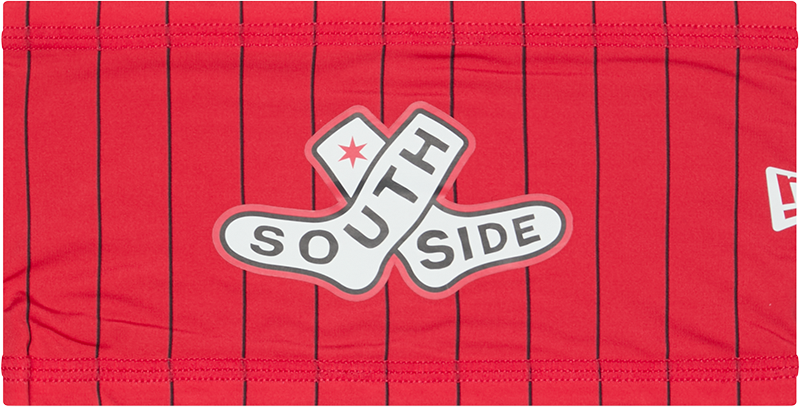 Chicago White Sox 2025 City Connect Red/Black New Era Headband for Men product image 1, provided for visual reference and