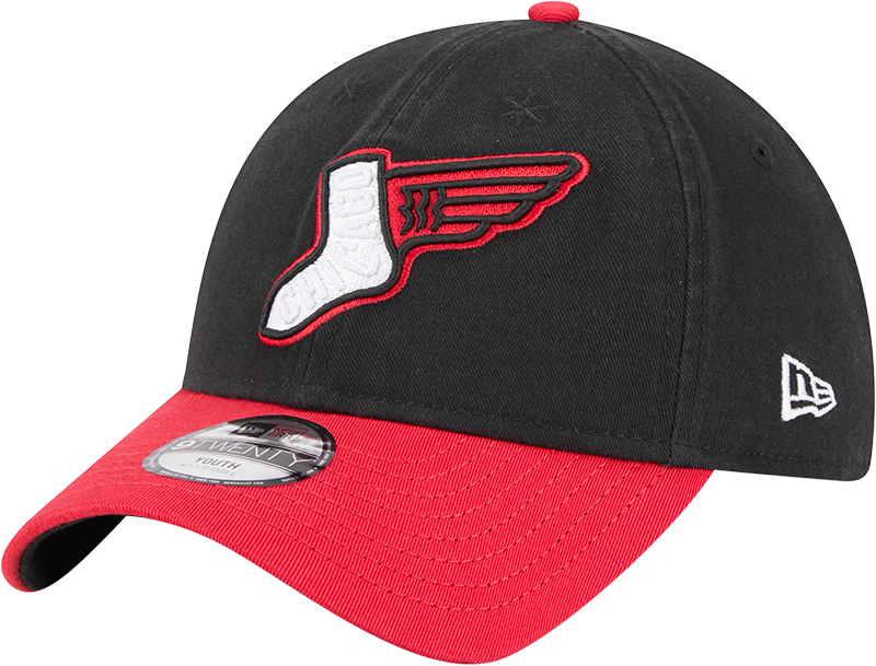 Chicago White Sox 2025 City Connect Alternate New Era 9TWENTY Hat- Red/Black product image 1, provided for visual reference