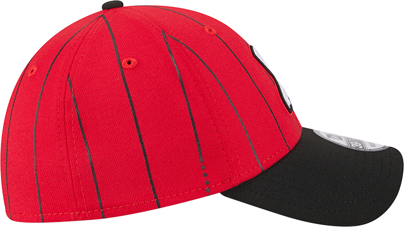 Chicago White Sox 2025 City Connect Red/Black New Era 39THIRTY Flex Fit Hat product image 4, provided for visual reference